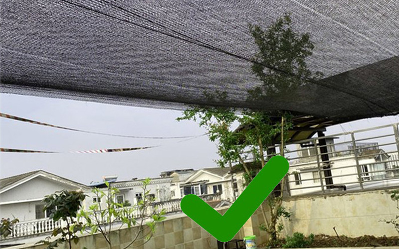 How to properly install shade nets to extend their lifespan？